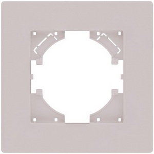 Изображение товара Рамка 1-постовая кашемир матовый Kollinger Aspekt AT1CM