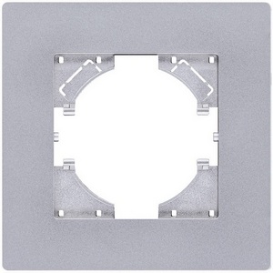 Изображение товара Рамка 1-постовая серый Kollinger Aspekt AT1GY