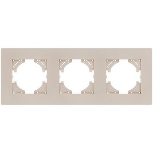 Изображение товара Рамка 3-постовая золотой Kollinger Aspekt AT3GD