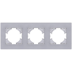 Изображение товара Рамка 3-постовая серый Kollinger Aspekt AT3GY