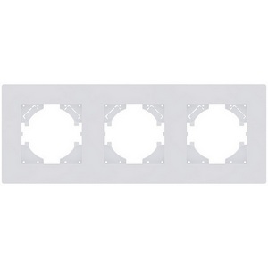 Изображение товара Рамка 3-постовая белый матовый Kollinger Aspekt AT3WM