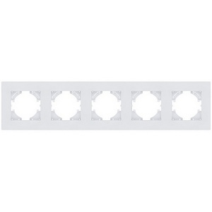 Изображение товара Рамка 5-постовая белый Kollinger Aspekt AT5WH