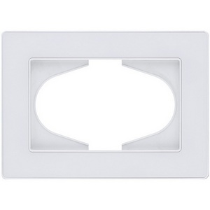 Изображение товара Рамка для двойной розетки белый Kollinger Eleganz Acryl EA120WH