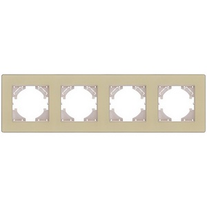 Изображение товара Рамка 4-постовая золотой Kollinger Eleganz Acryl EA4GD