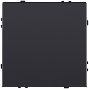 Изображение товара Выключатель 1-клавишный 10А/250В черный матовый Kollinger Eclipse EC-001BK