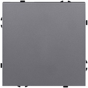 Изображение товара Выключатель кнопочный 1-клавишный 10А/250В серый Kollinger Eclipse EC-006GY