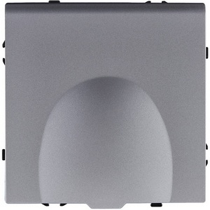 Изображение товара Розетка штепсельная SCHUKO 16A/250 В с крышкой, серый Kollinger Eclipse EC-015GY