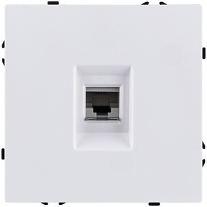 Изображение товара Розетка телефонная RJ11 белый глянцевый Kollinger Eclipse EC-019WG