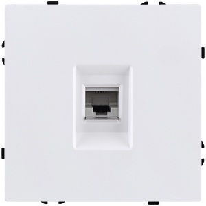 Изображение товара Розетка телефонная RJ11 белый матовый Kollinger Eclipse EC-019WH