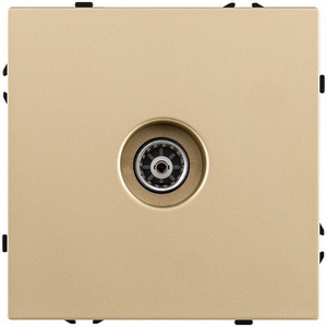 Изображение товара Розетка спутниковая SAT золотой Kollinger Eclipse EC-021GD