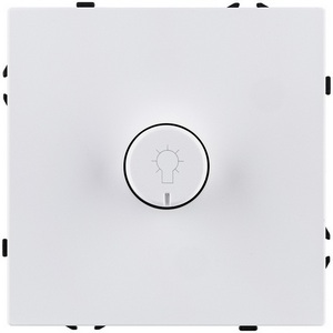 Изображение товара Светорегулятор для светодиодных ламп 200W белый глянцевый Kollinger Eclipse EC-023WG