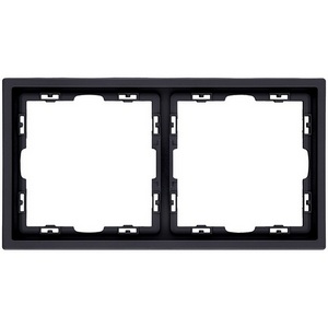Изображение товара Рамка 2-постовая черный матовый Kollinger Eclipse EC2BK