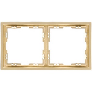 Изображение товара Рамка 2-постовая золотой Kollinger Eclipse EC2GD
