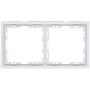Изображение товара Рамка 2-постовая белый матовый Kollinger Eclipse EC2WH