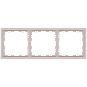 Изображение товара Рамка 3-постовая кашемир матовый Kollinger Eclipse EC3CM