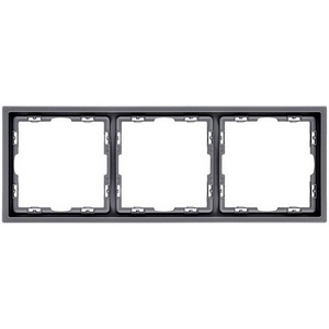 Изображение товара Рамка 3-постовая серый Kollinger Eclipse EC3GY