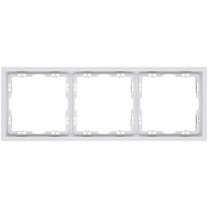 Изображение товара Рамка 3-постовая белый глянцевый Kollinger Eclipse EC3WG