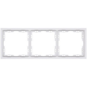Изображение товара Рамка 3-постовая белый матовый Kollinger Eclipse EC3WH