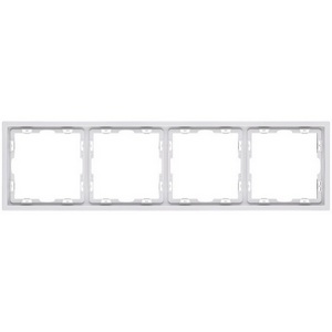 Изображение товара Рамка 4-постовая белый глянцевый Kollinger Eclipse EC4WG
