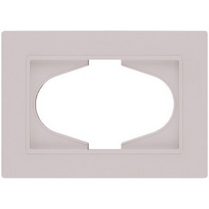 Изображение товара Рамка для двойной розетки кашемир матовый Kollinger Eleganz Plex EP120CM