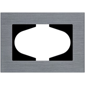 Изображение товара Рамка для двойной розетки серый Kollinger Reflex AL RA120GY