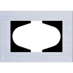 Изображение товара Рамка для двойной розетки серебро Kollinger Reflex AL RA120SR