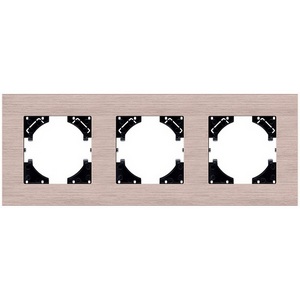 Изображение товара Рамка 3-постовая золотой Kollinger Reflex AL RA3GD