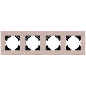 Изображение товара Рамка 4-постовая золотой Kollinger Reflex AL RA4GD