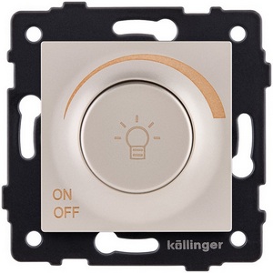 Изображение товара Светорегулятор универсальный 500W золотой Kollinger REA-027GD для Aspekt, Eleganz, Reflex