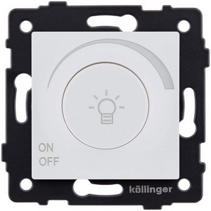 Изображение товара Светорегулятор универсальный 500W белый матовый Kollinger REA-027WM для Aspekt, Eleganz, Reflex