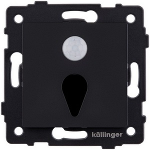 Изображение товара Подсветка для лестницы с датчиком движения, рассеянный свет черный матовый Kollinger REA-044BM для Aspekt, Eleganz, Reflex