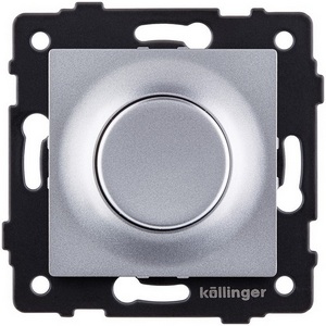 Изображение товара Светорегулятор для светодиодных ламп проходной 500W серый Kollinger REA-048GY для Aspekt, Eleganz, Reflex