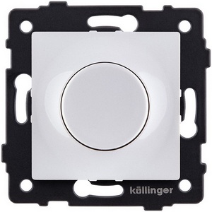 Изображение товара Светорегулятор для светодиодных ламп проходной 500W белый Kollinger REA-048WH для Aspekt, Eleganz, Reflex
