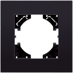 Изображение товара Рамка 1-постовая стекло черный Kollinger Reflex MG RM1BK