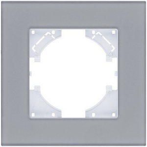 Изображение товара Рамка 1-постовая стекло серый Kollinger Reflex MG RM1GY