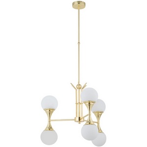 Изображение товара Потолочная люстра молекулы на штанге Kutek Bari BAR-ZW-3(Z)
