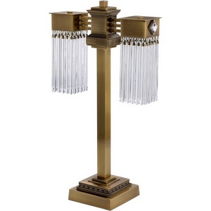 Изображение товара Настольная лампа с подвесками Kutek Carino CAR-LG-2(P)