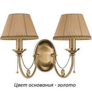 Изображение товара Бра Kutek Dorato DOR-K-2(Z/A) с подвесками