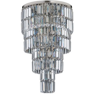 Изображение товара Потолочная люстра каскадная хрустальная Kutek Ellini ELL-PLM-6(BN)350/II