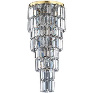 Изображение товара Потолочная люстра каскадная хрустальная Kutek Ellini ELL-PLM-6(Z)250/II