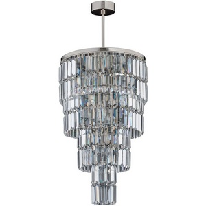 Изображение товара Потолочная люстра каскадная на штанге хрустальная Kutek Ellini ELL-ZW-10(BN)350/II