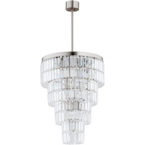 Изображение товара Потолочная люстра каскадная на штанге хрустальная Kutek Ellini ELL-ZW-10(N)450/II