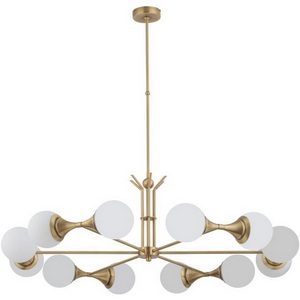 Изображение товара Потолочная люстра на штанге Kutek Kamma KAM-ZW-6(P) шарики