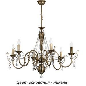 Изображение товара Потолочная люстра Kutek Luca LUC-ZW-6(N) подсвечник