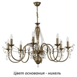 Изображение товара Потолочная люстра Kutek Luca LUC-ZW-8(N) подсвечник