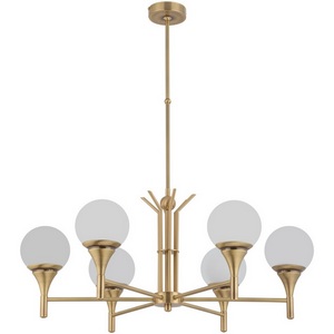 Изображение товара Потолочная люстра на штанге Kutek Meleze MEL-ZW-6(P) шарики