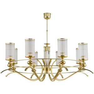 Изображение товара Потолочная люстра на штанге Kutek Ruta RUT-ZW-8(Z/KL)TRAN