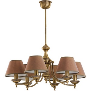 Изображение товара Потолочная люстра на штанге Kutek San Marino Lampshade SAN-ZW-6(P/A)CR