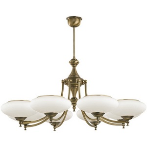 Изображение товара Потолочная люстра на штанге Kutek San Marino Shade SAN-ZW-8(P)CR