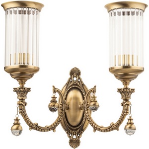 Изображение товара Бра Sienna-crystal Kutek Swarovski SIE-K-2(P) с подвесками